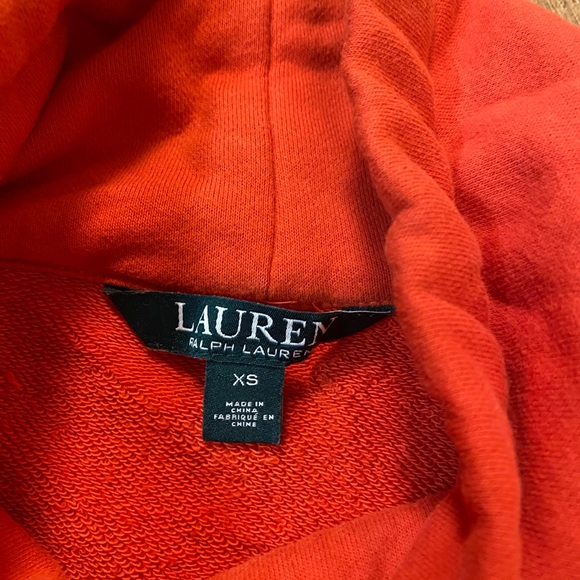 Ralph Lauren Cropped Hoodie Size XS - Picture 4 of 5